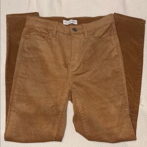 LOFT Brown Corduroy Pants